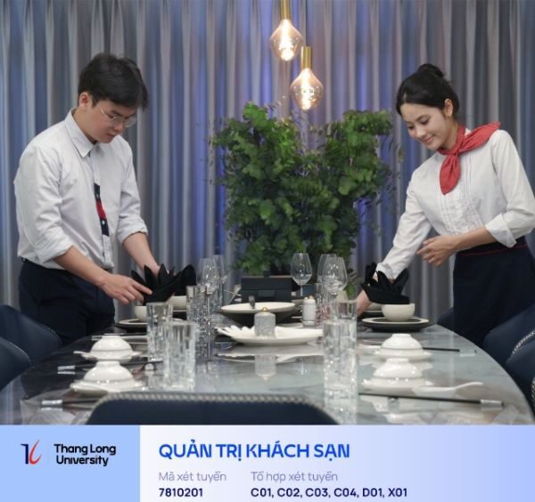 Ngành quản trị khách sạn trường Đại học Thăng Long